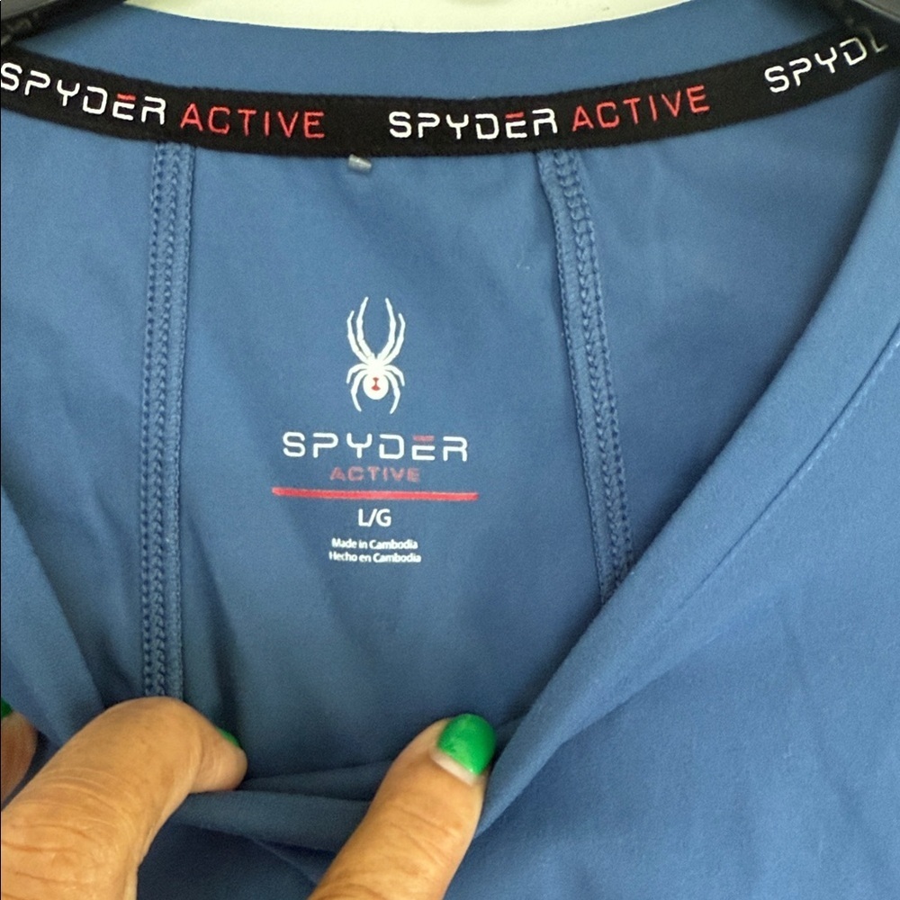 Spyder Active Blue Performance Top - image 2